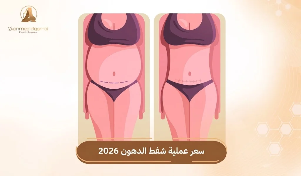 نتيجة قبل وبعد توضح سعر عملية شفط الدهون بالفيزر في مصر مع الدكتور احمد لطفي