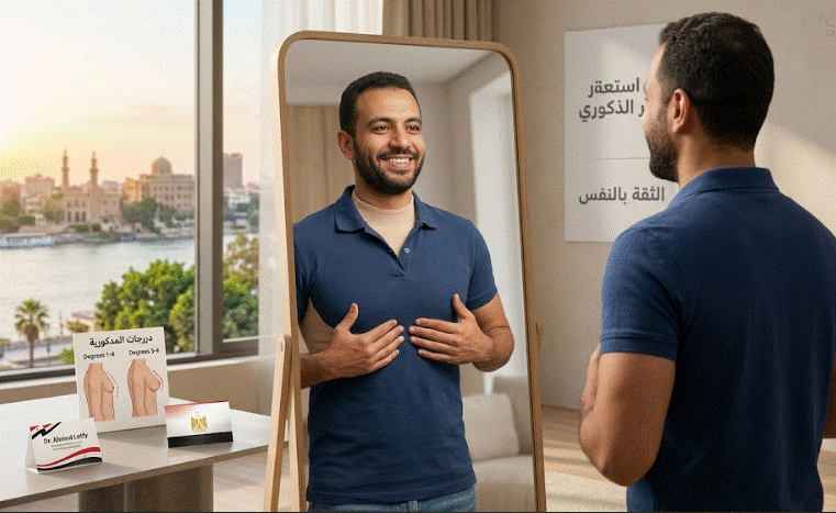 درجات التثدي عند الرجال